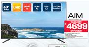 Aim 49" (124cm) UHD Smart TV CZ1749