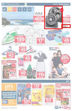 Pick n Pay KZN : Unbeatable Savings (21 Jan - 27 Jan 2019), page 7