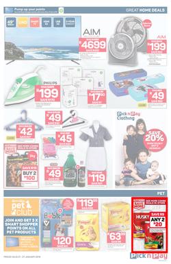 Pick n Pay KZN : Unbeatable Savings (21 Jan - 27 Jan 2019), page 7