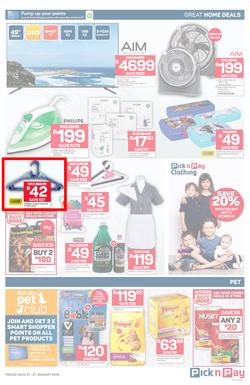 Pick n Pay KZN : Unbeatable Savings (21 Jan - 27 Jan 2019), page 7