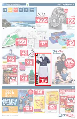 Pick n Pay KZN : Unbeatable Savings (21 Jan - 27 Jan 2019), page 7