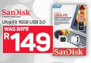 Sandisk Ultra Fit 16GB USB 3.0