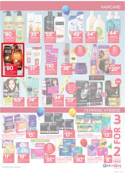 Pick n Pay : Health & Beauty Birthday Deals (25 Jun - 08 Jul 2018), page 7