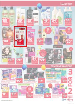 Pick n Pay : Health & Beauty Birthday Deals (25 Jun - 08 Jul 2018), page 7