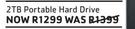 Western Digital(WD) 2TB Portable Hard Drive