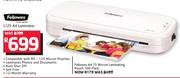 Fellowes A4 75 Micron Laminating Pouch-100's pack