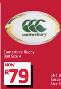 Canterbury Rugby Ball Size 4