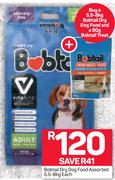Bobtail Dry Dog Food Assorted-5.5/8Kg Each