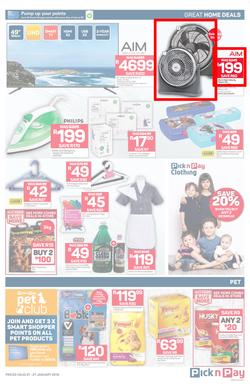 Pick n Pay Western Cape  : Unbeatable Savings (21 Jan - 27 Jan 2019), page 7
