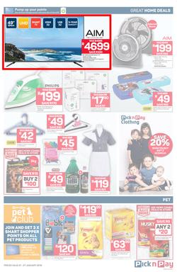 Pick n Pay Western Cape  : Unbeatable Savings (21 Jan - 27 Jan 2019), page 7
