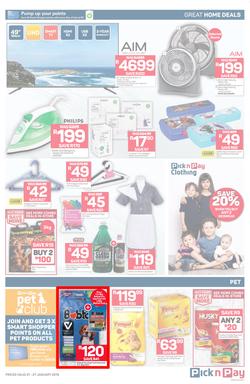 Pick n Pay Western Cape  : Unbeatable Savings (21 Jan - 27 Jan 2019), page 7
