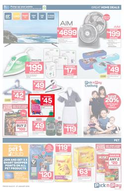 Pick n Pay Western Cape  : Unbeatable Savings (21 Jan - 27 Jan 2019), page 7