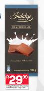 Indulge Collection Chocolate Slab Assorted-100g Each