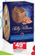 Sally Williams Decadent Belgian Milk Or Dairy Chocolate Easter Egg-110g Each