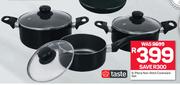 Taste 6 Piece Non Stick Cookware Set