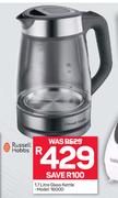 Russell Hobbs 1.7Ltr Glass Kettle 16000