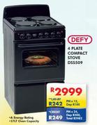 DEFY 4 Plate Compact Stove - DSS509