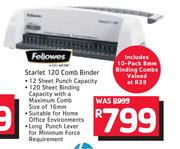 Fellowes Starlet 120 Comb Binder