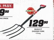 Build It 4 prong Digging Fork