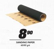 Sanding Paper-60/80 Grit