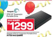 Seagate 4TB 3.5" Expansion Poertable Drive