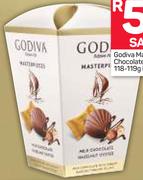 Godiva Masterpieces Milk Chocolate Box-118g/119g Each
