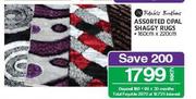 Fetakis Brothers Assorted Opal Shaggy Rugs-160cmx220cm-Each