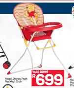 Hauck Disney Pooh Red High Chair