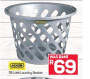 Addis 36Ltr Laundry Basket