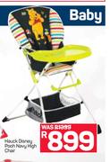 Hauck Disney Pooh Navy High Chair