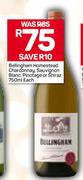 Bellingham Homestead Chardonnay, Sauvignon Blanc, Pinotage Or Shiraz-750ml Each