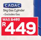 Cadac 5Kg Gas Cylinder 