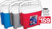 26 Litre Cooler Box Assorted Colours-Each