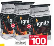 Ignite Charcoal Briquettes-4Kg