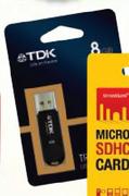 TDK 8GB Memory Flash Drive