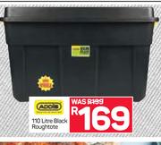 Addis 110Ltr Black Roughtote