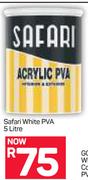 Safari 5Ltr White PVA