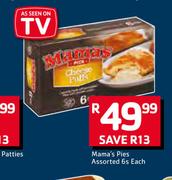 Mama's Pies Assorted-6s