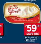 Ola Gino Ginelli Ice Cream Assorted-1.4Litre