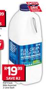 Pnp Fresh Milk Assorted-2 Litre