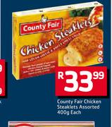 Country Fair Chicken Steaklets Assorted-400g