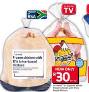 No Name Or Supreme Whole Frozen Chicken With Brine Based Mixture-Per Kg 