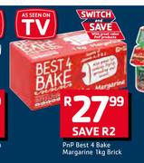 Pnp Best 4 Bake Margarine-1Kg Brick