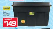 Addis 110Ltr Black Roughtote