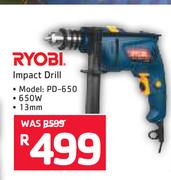 Ryobi Impact Drill PD-650