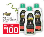 Shield Anti Freeze Summer Coolant-3 x 1Ltr