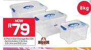 Big Jim 3 Piece GO2 Storage Box Set