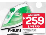 Philips Steam & Spray Iron 2000W GC1434/70