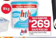 HTH Dry Granular Chlorine L146-8Kg