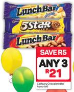 Cadbury Chocolate Bar-For 3